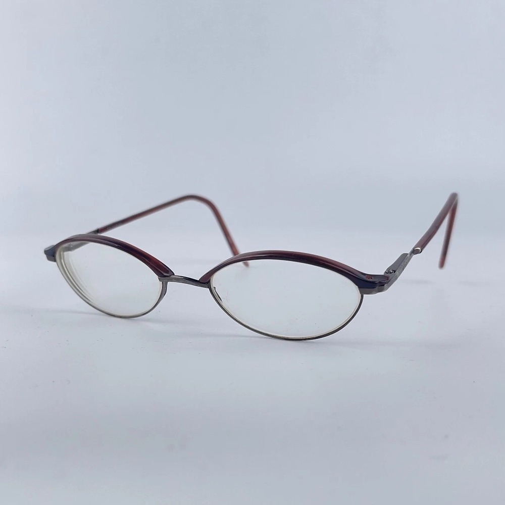 Guess GU 1051 BRNโ Women's Eyeglasses Frame Red Metal Oval Half Rim 48-18-140 mm